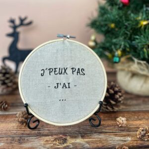 Je peux pas j’ai…